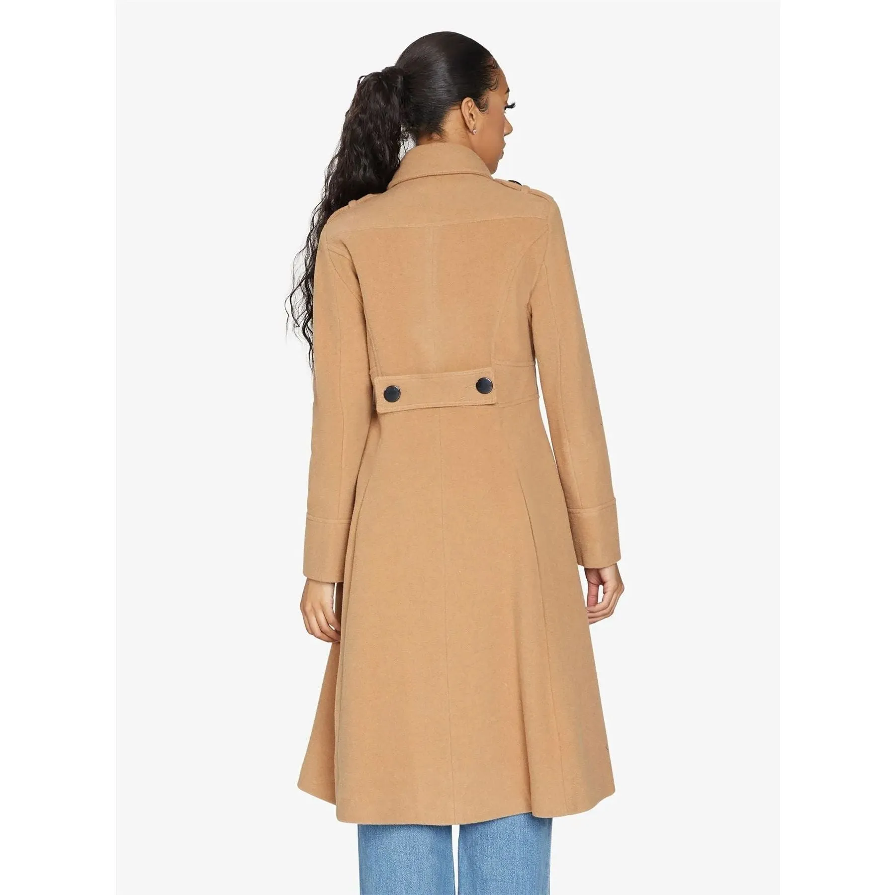 A-Line Double Breasted Coat