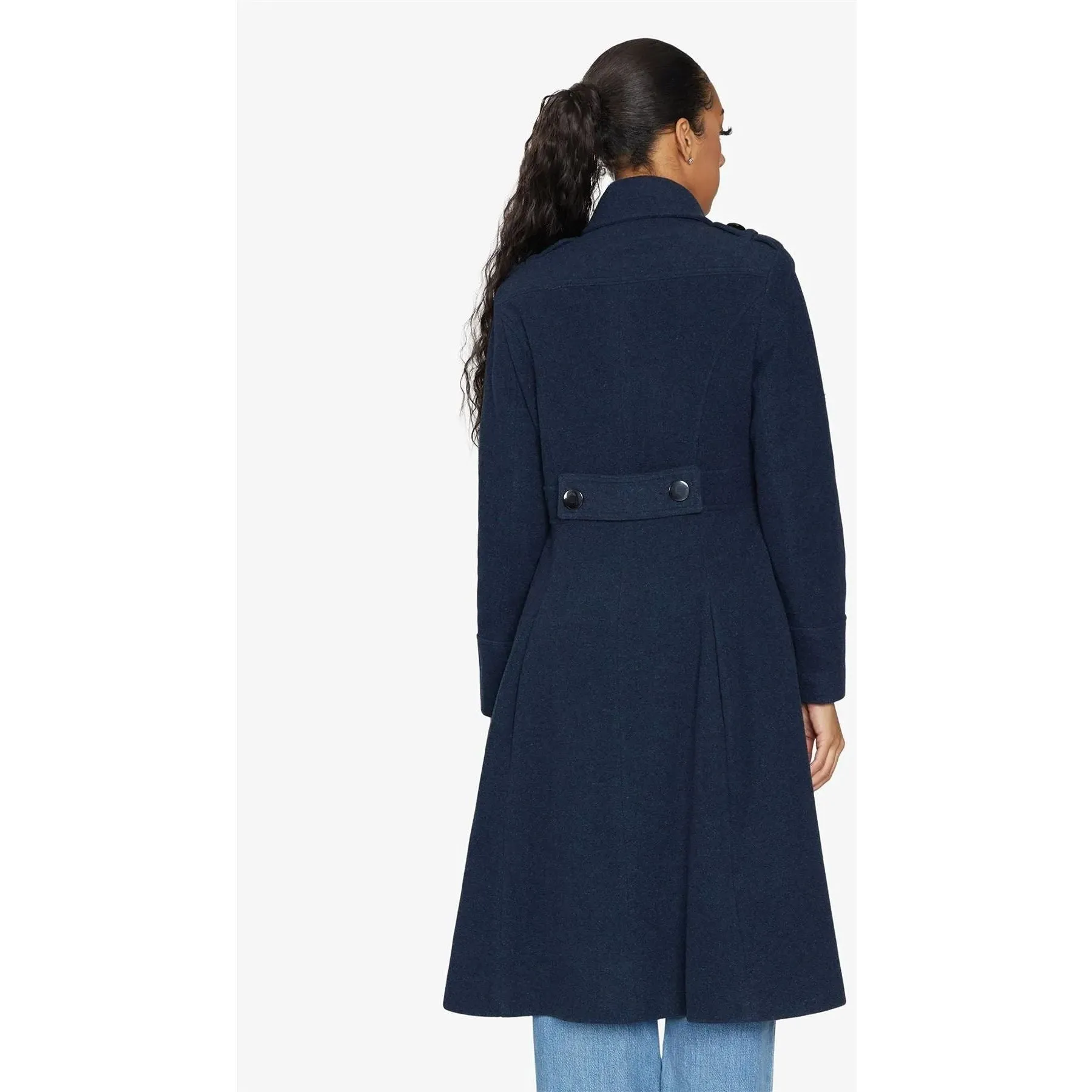 A-Line Double Breasted Coat
