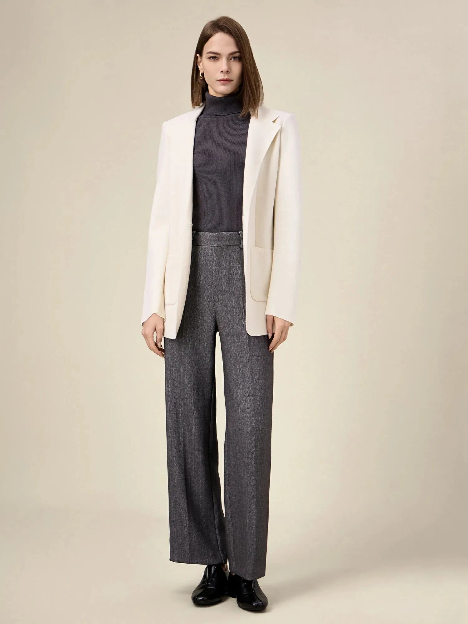 Amoretu The 7th Gen Ladies' Knitted Blazer