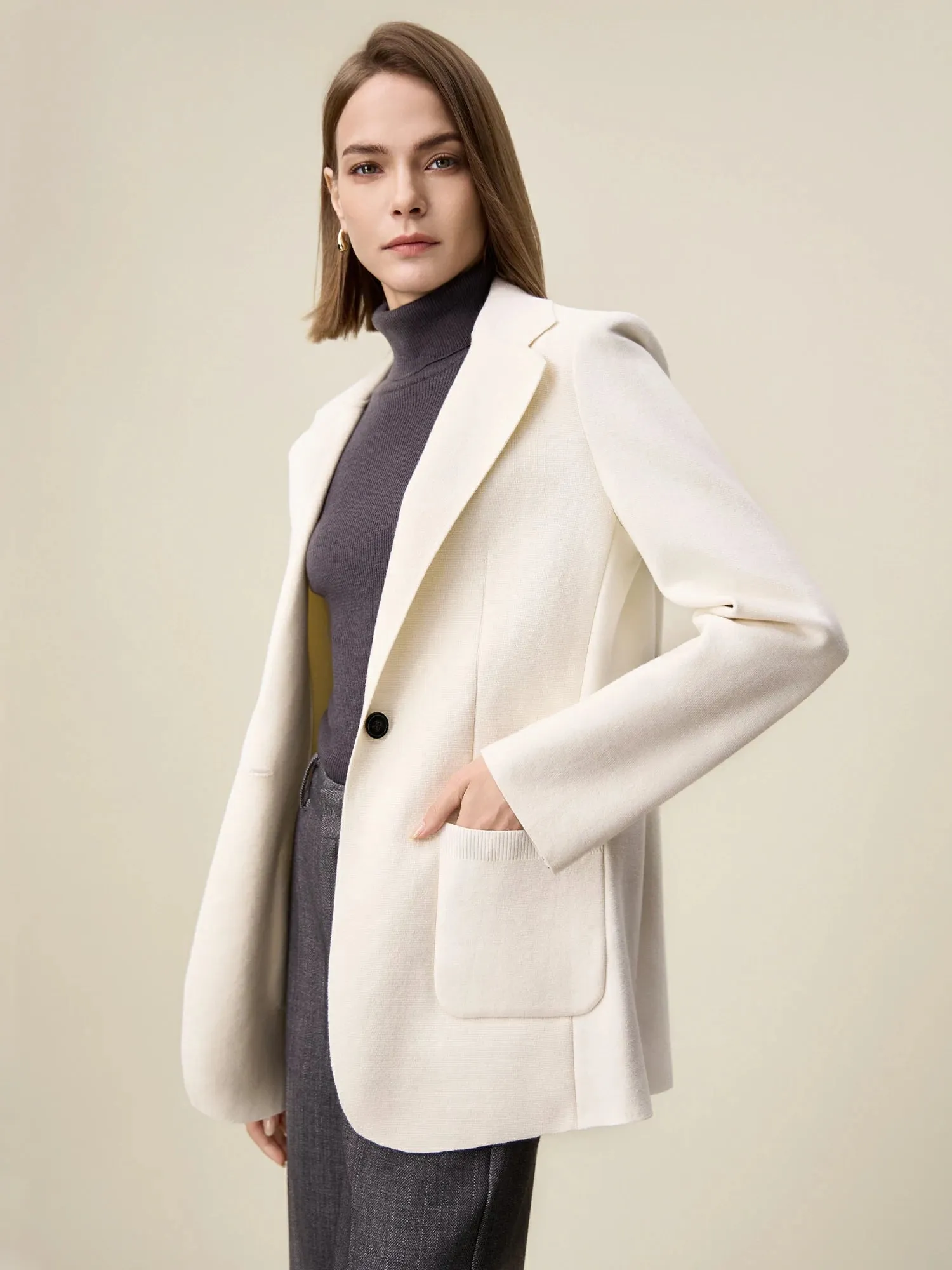 Amoretu The 7th Gen Ladies' Knitted Blazer