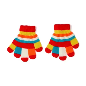 Baby Woolen Gloves Multi Red - Sunshine