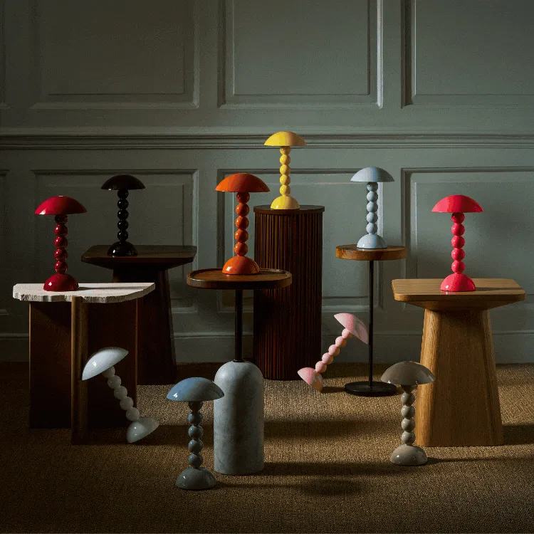 Black Bobbin LED Lamp