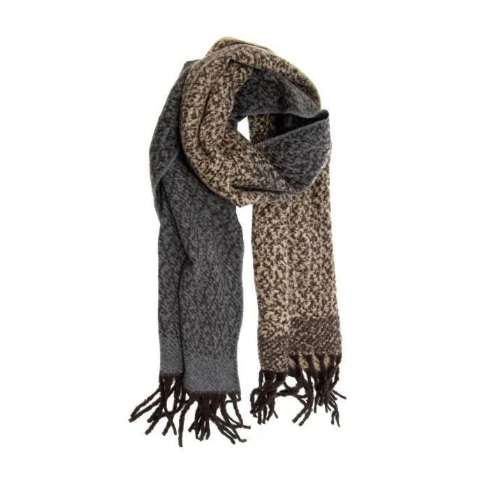 Blended Cozy Fringe Scarf