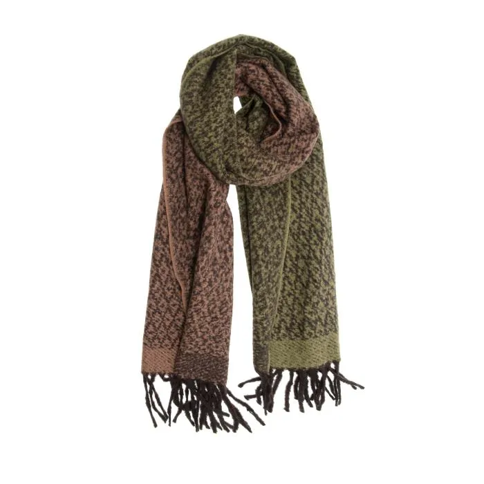 Blended Cozy Fringe Scarf