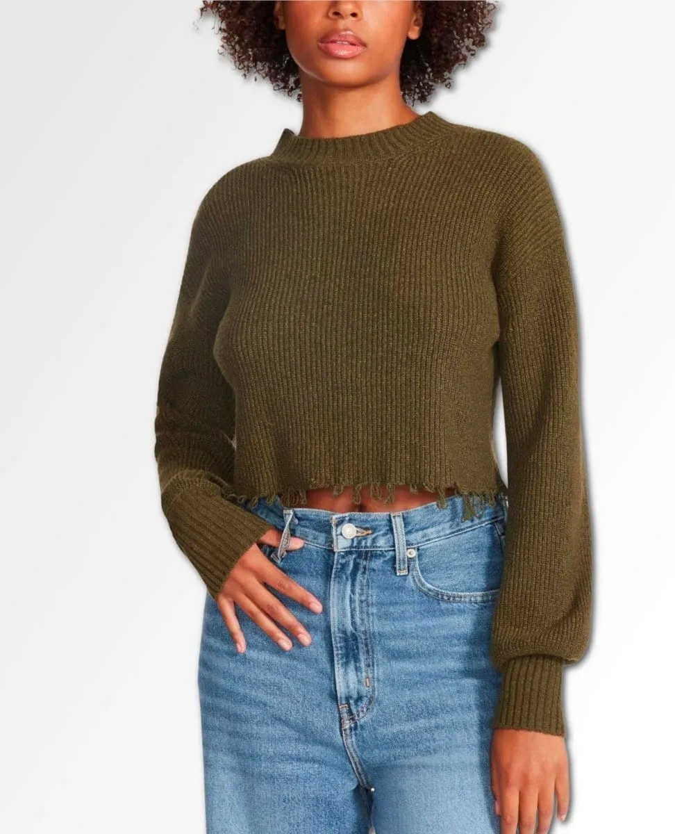 Camille Sweater Olive Night