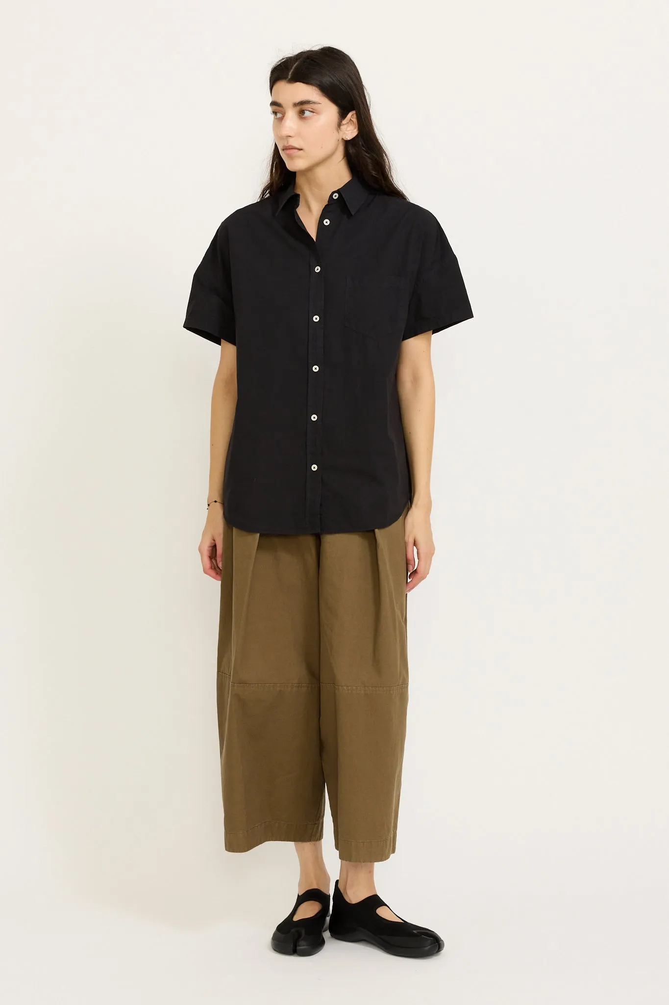Chiara Short Sleeve Shirt Black