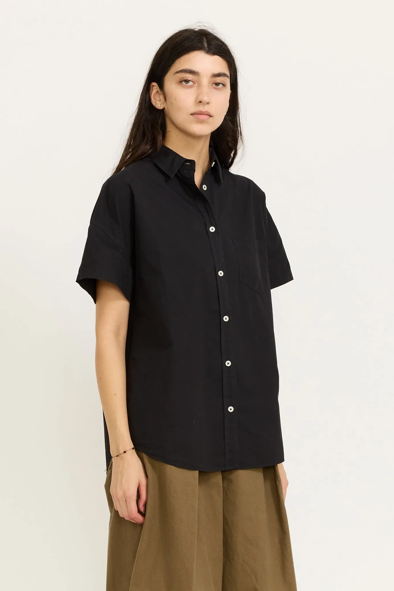 Chiara Short Sleeve Shirt Black