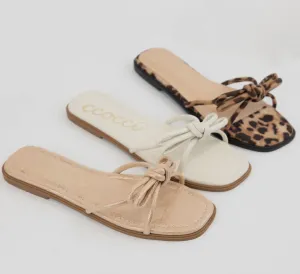Ciara Bow Slip On Sandal