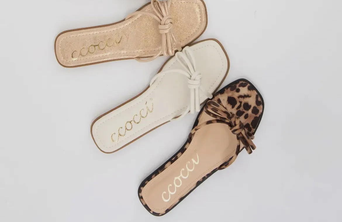 Ciara Bow Slip On Sandal