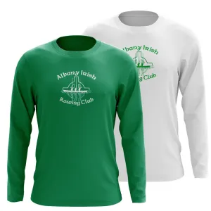 Custom Albany Irish Rowing Club Long Sleeve Cotton T-Shirt