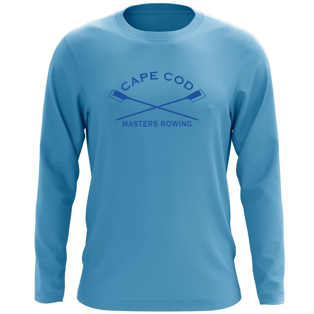 Custom Cape Cod Masters Rowing Long Sleeve Cotton T-Shirt
