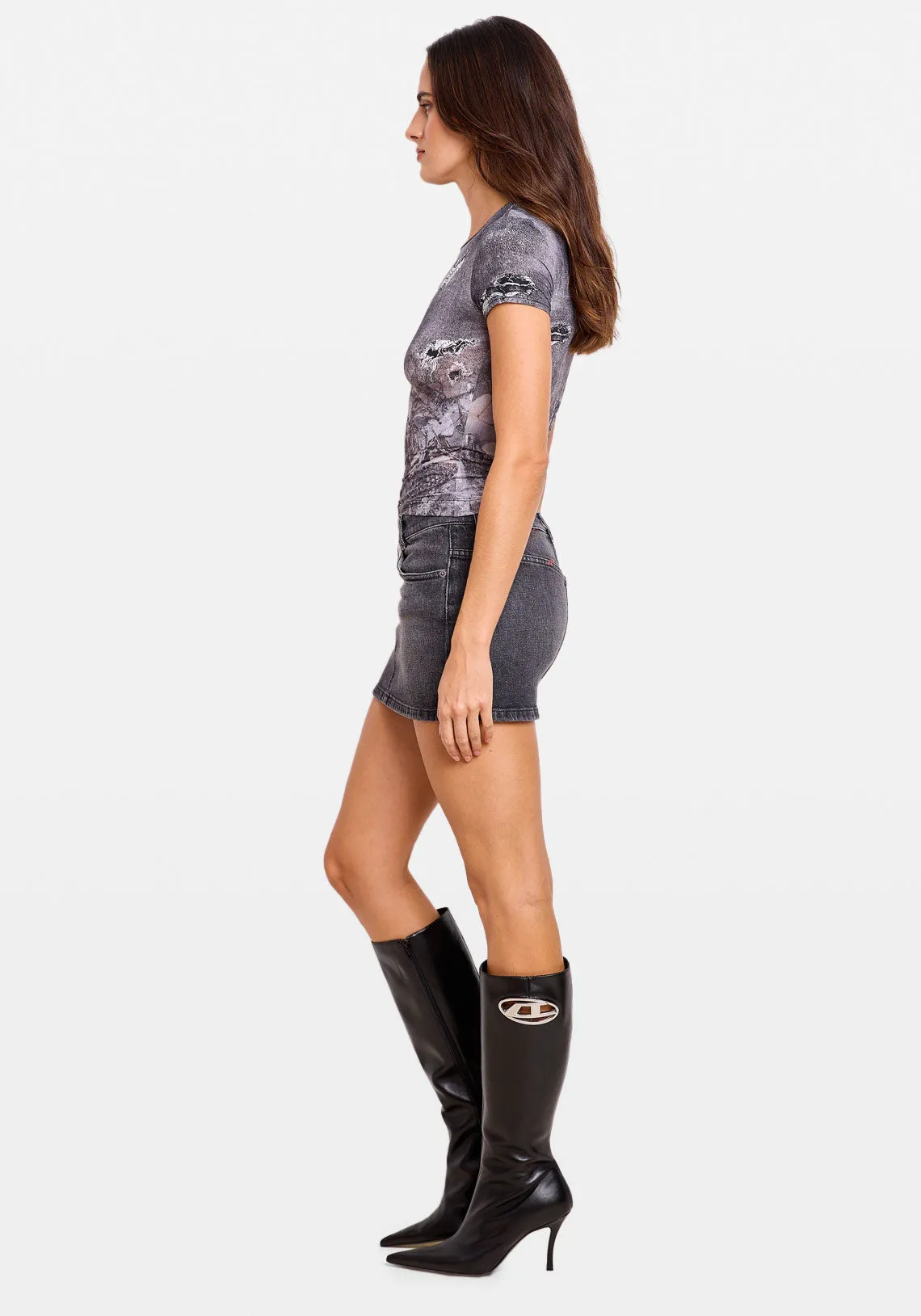 DE-RON-S2 MINI SKIRT