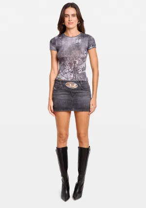DE-RON-S2 MINI SKIRT