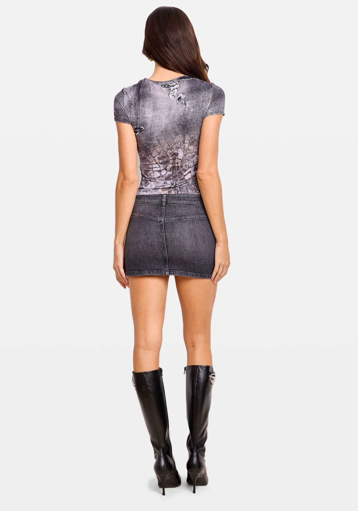 DE-RON-S2 MINI SKIRT