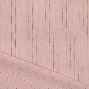 deadstock 'dashed stripe' cotton woven