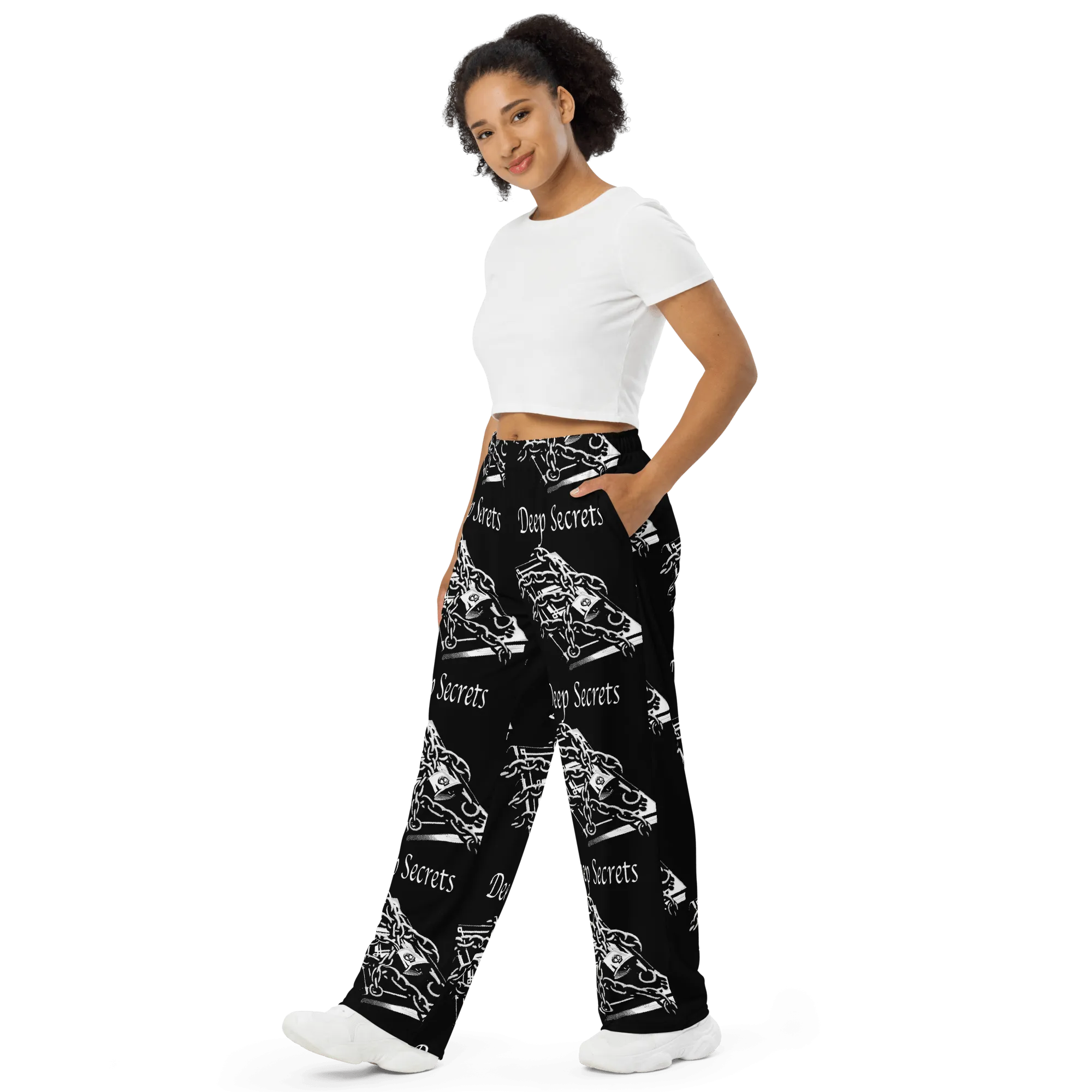 Deep Secrets® Unisex Wide-Leg Pants