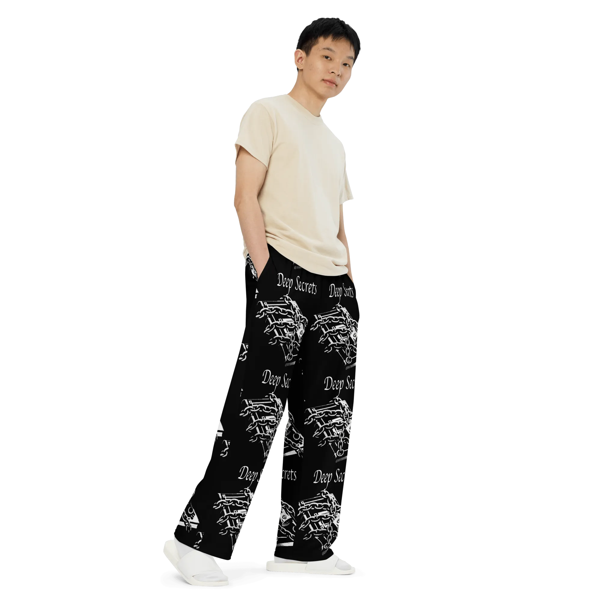 Deep Secrets® Unisex Wide-Leg Pants