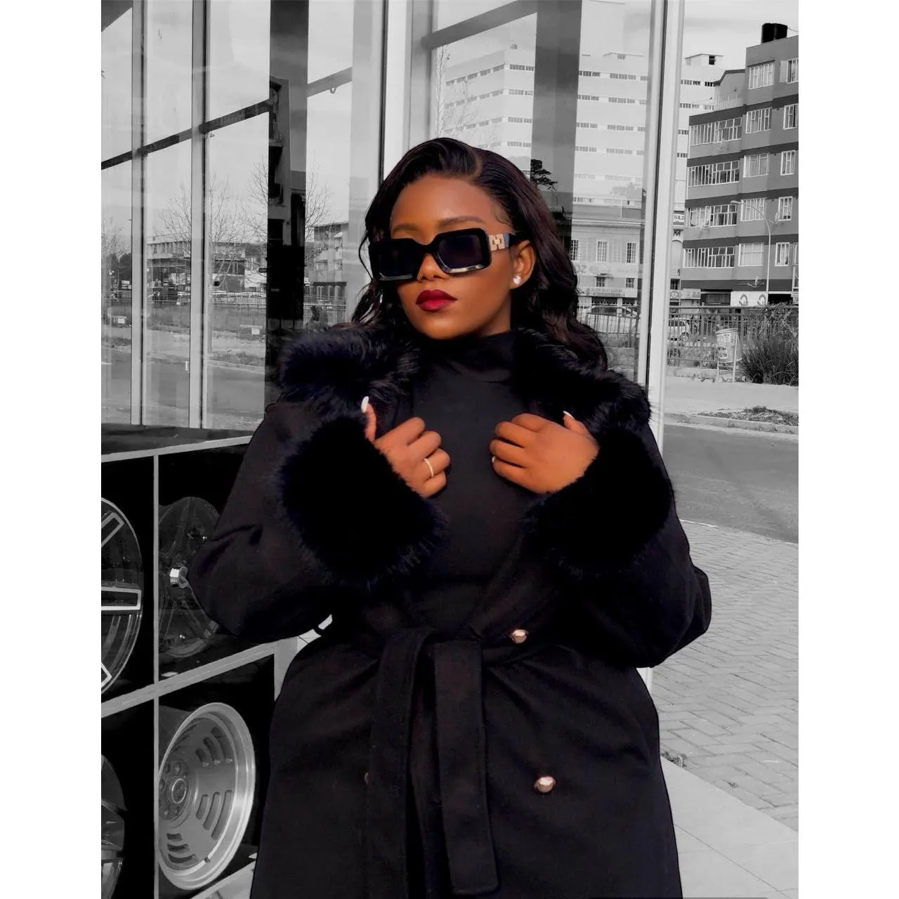 Double Faced Fur Coat