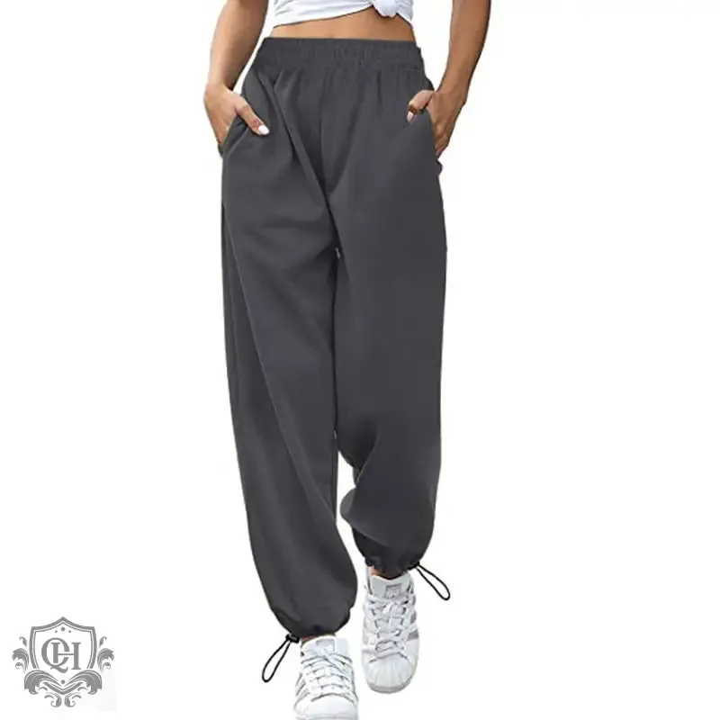 Drawstring Ankle Banded Pants