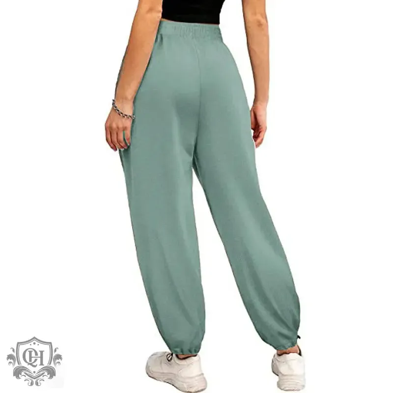 Drawstring Ankle Banded Pants