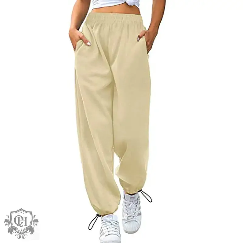Drawstring Ankle Banded Pants