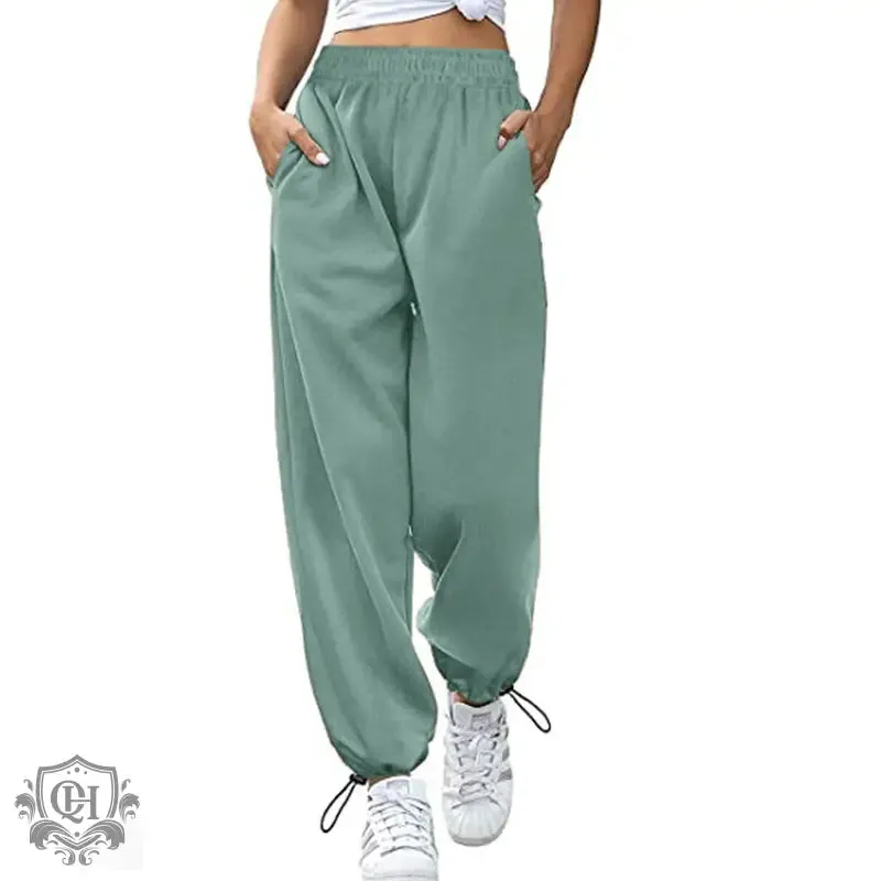 Drawstring Ankle Banded Pants