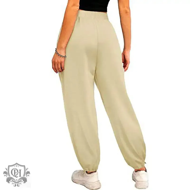 Drawstring Ankle Banded Pants