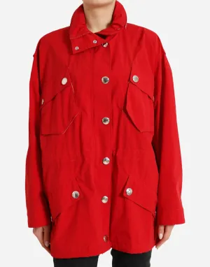 Engraved Logo Rain Coat