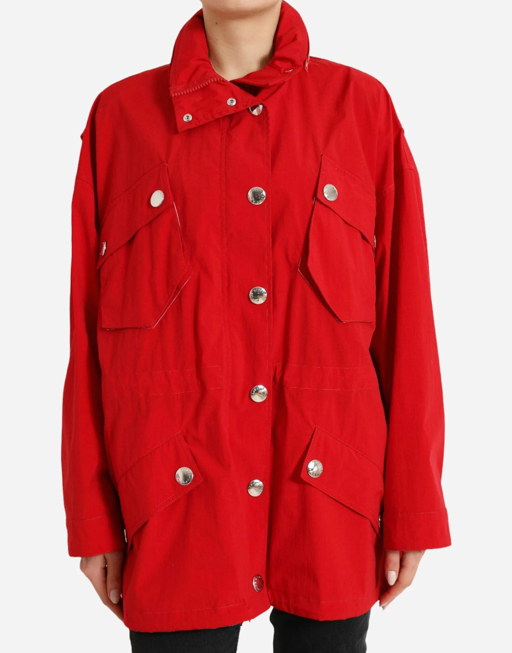 Engraved Logo Rain Coat