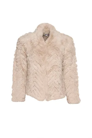 Faith Chevron Jacket | Sand