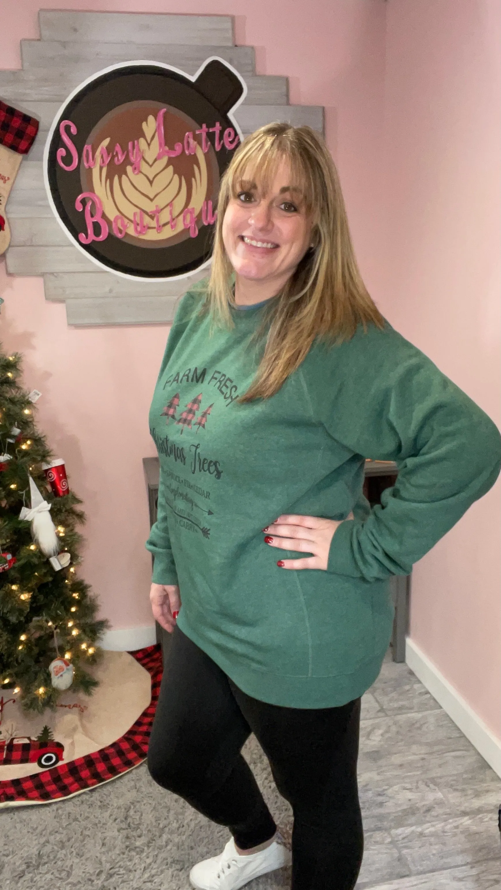 Farm Fresh Christmas Tree Sweater