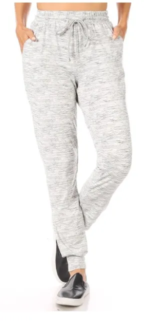Gray Space Dye Joggers