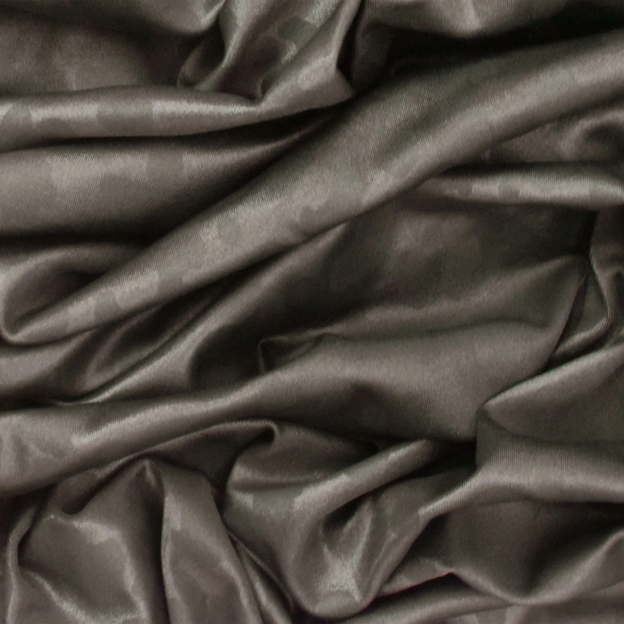Intense Gray Famous Maker Stretch Leopard Printed Tricot Yoga Fabric
