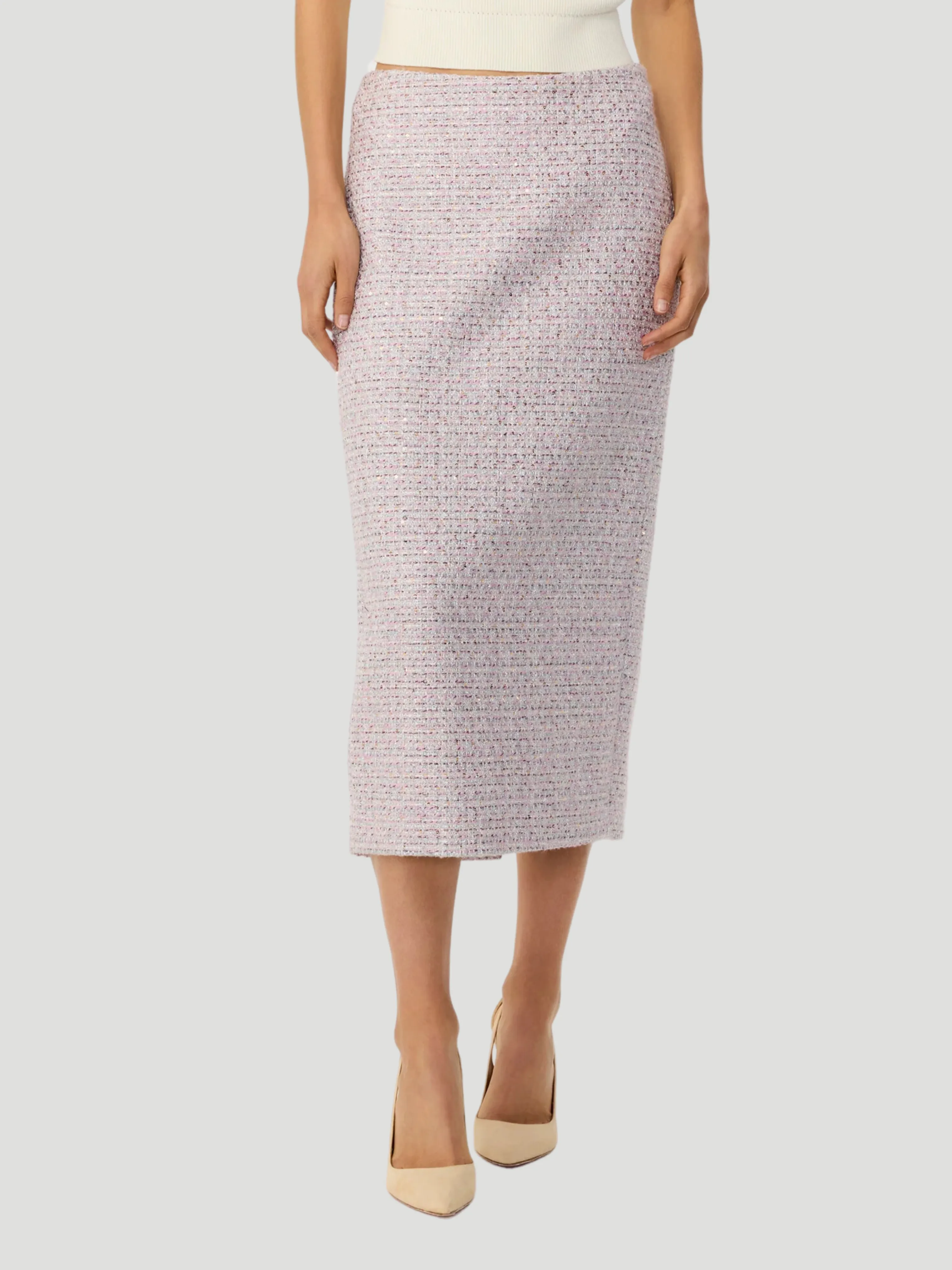 Leilani Tweed Pencil Skirt