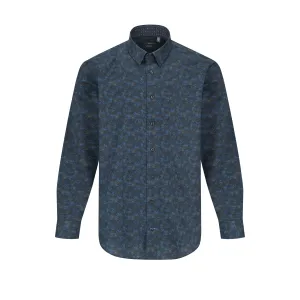 Leo Chevalier - Long Sleeve Shirt - Classic Fit - 100% Cotton - Big and Tall Fit - 623464/QT