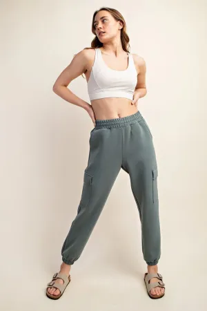 Luxe Scuba Cargo Joggers