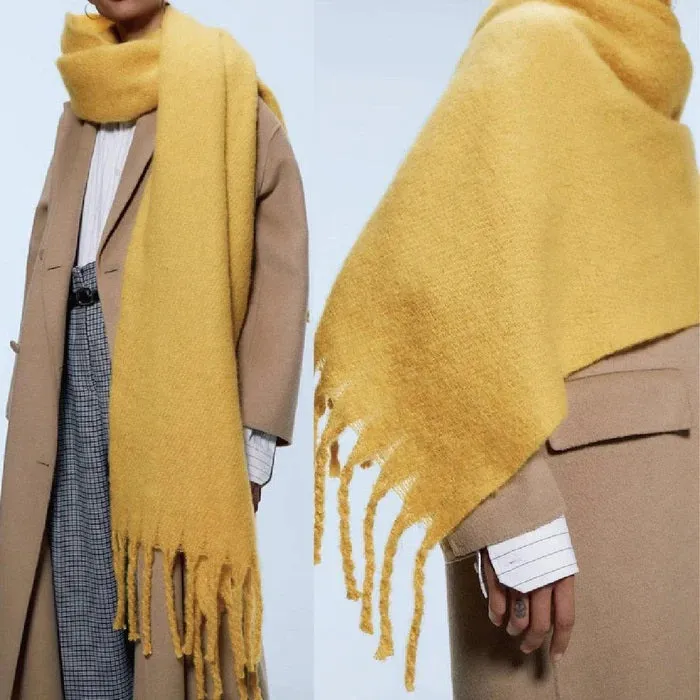 Mohair Winter Scarves