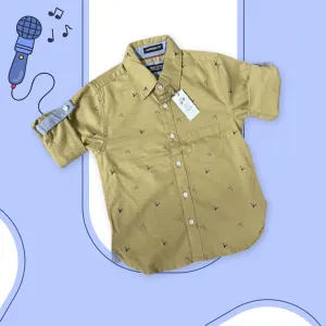 Mustard Yellow Casual Shirt