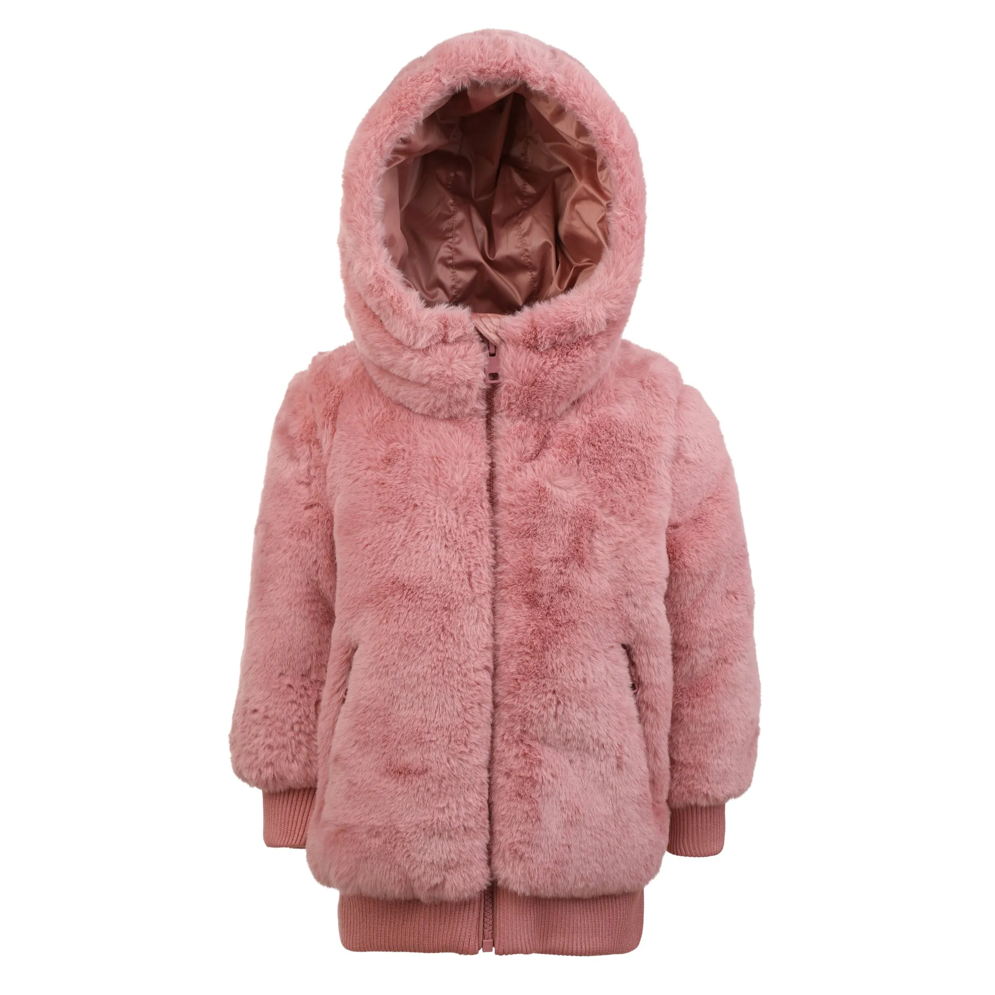 Pramie Rose Fur Jacket