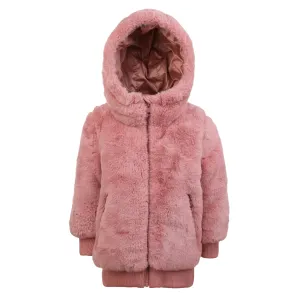 Pramie Rose Fur Jacket