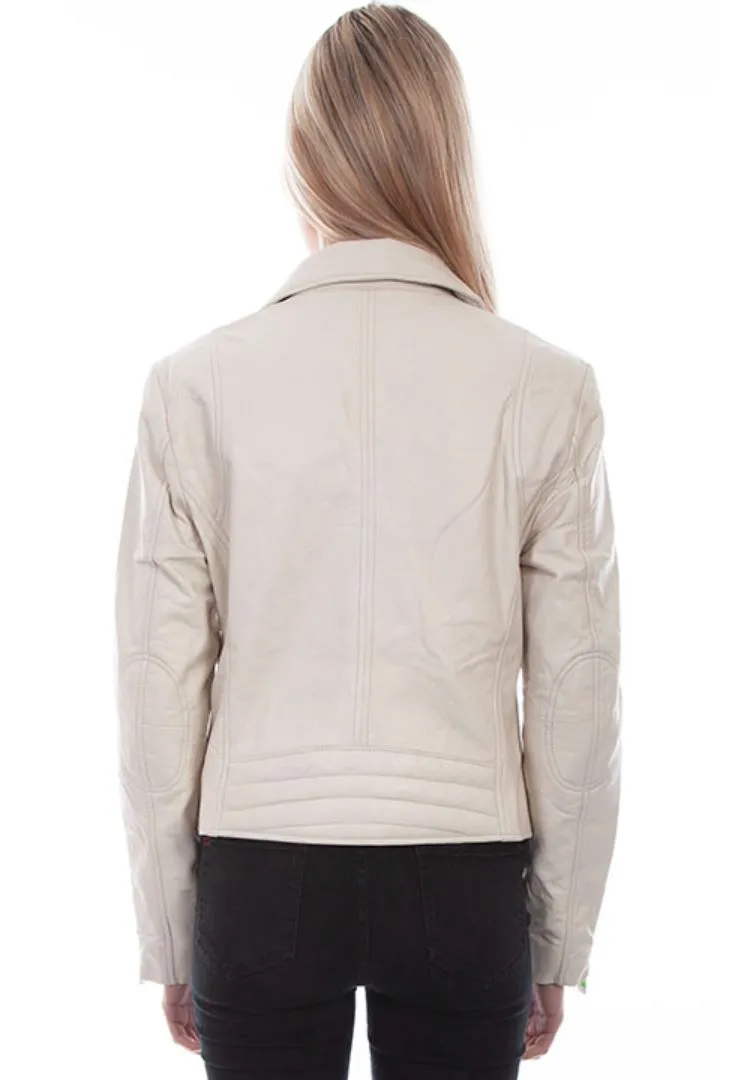 Scully Cream Moto Jacket