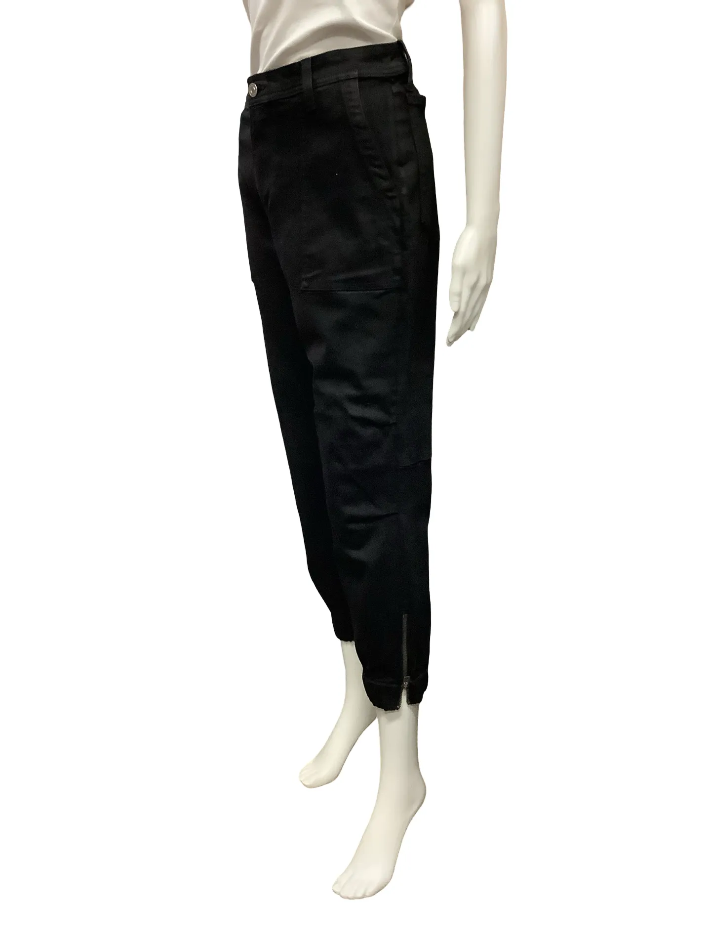 Seven For All Mankind Jeans Black Joggers Size: 30