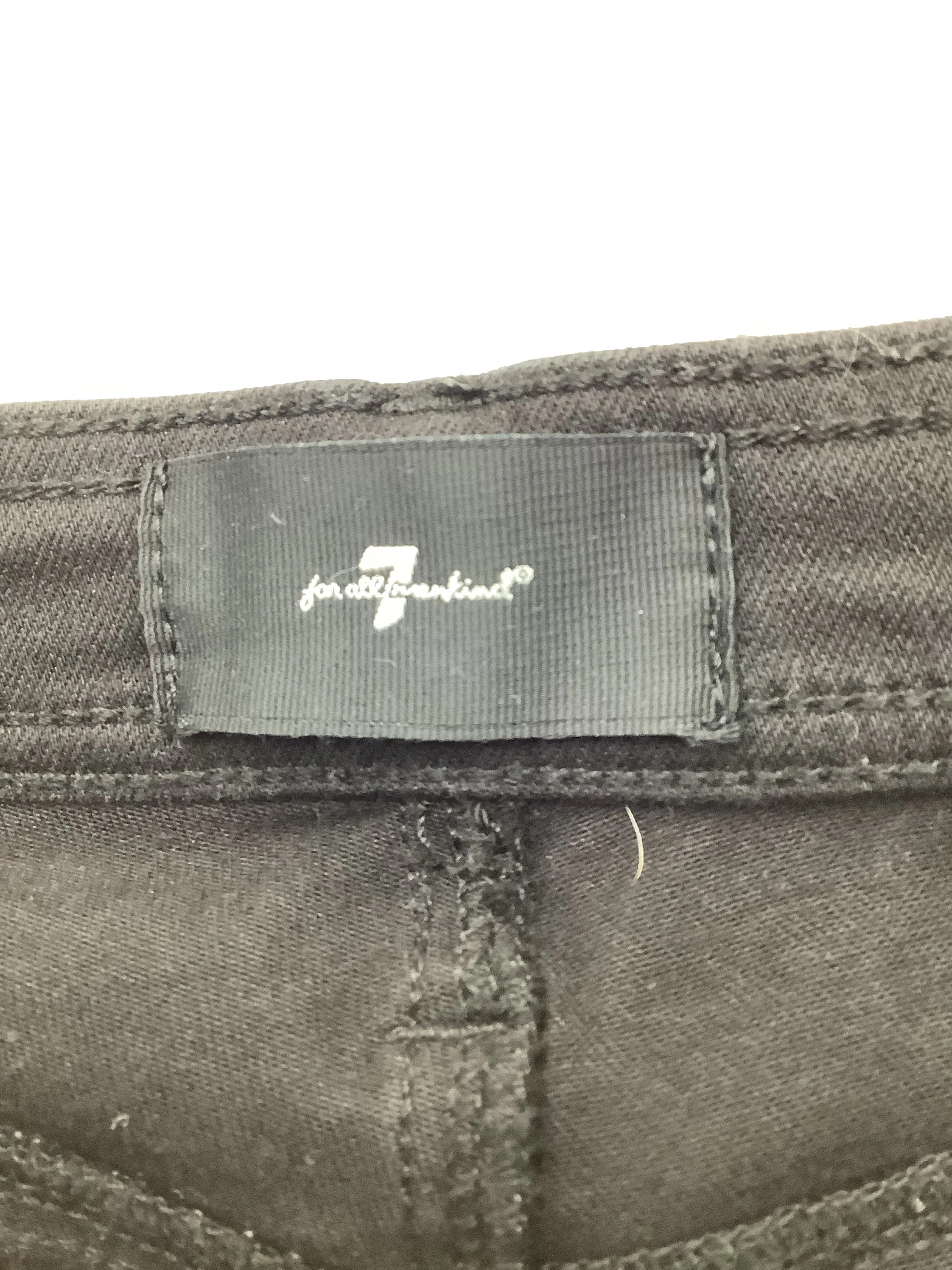 Seven For All Mankind Jeans Black Joggers Size: 30