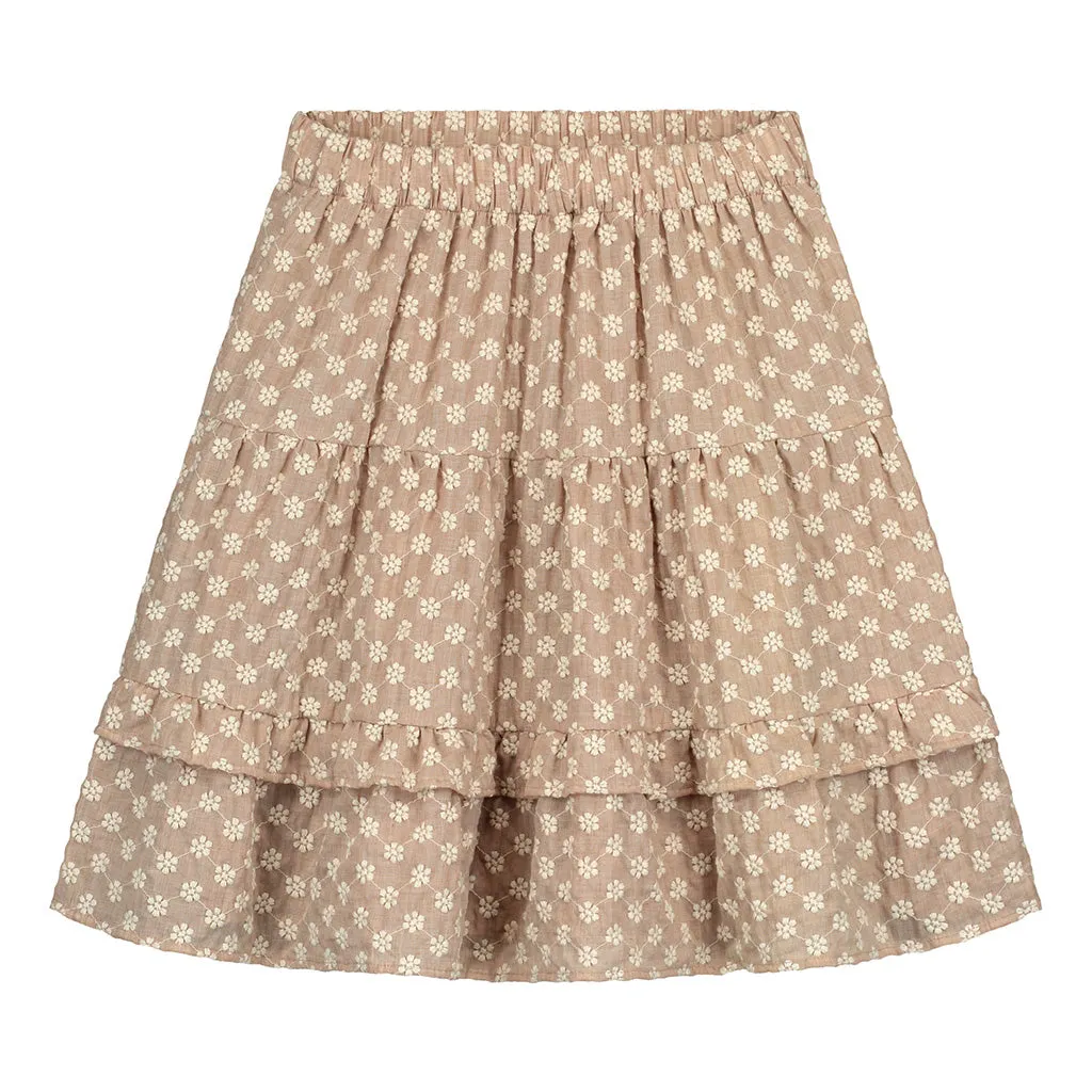 Skirt Betty Flower Sand