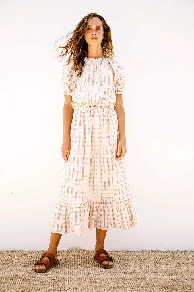 Skirt Dana Light Mahogany Woman