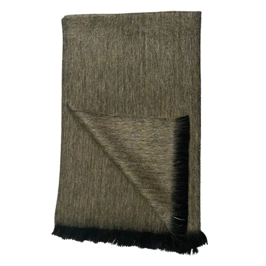 Soft And Warm Elegant Winter Alpaca Scarf