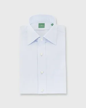 Spread Collar Dress Shirt in Sky Poplin