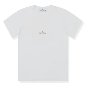 Stone Island Junior Logo White T Shirt
