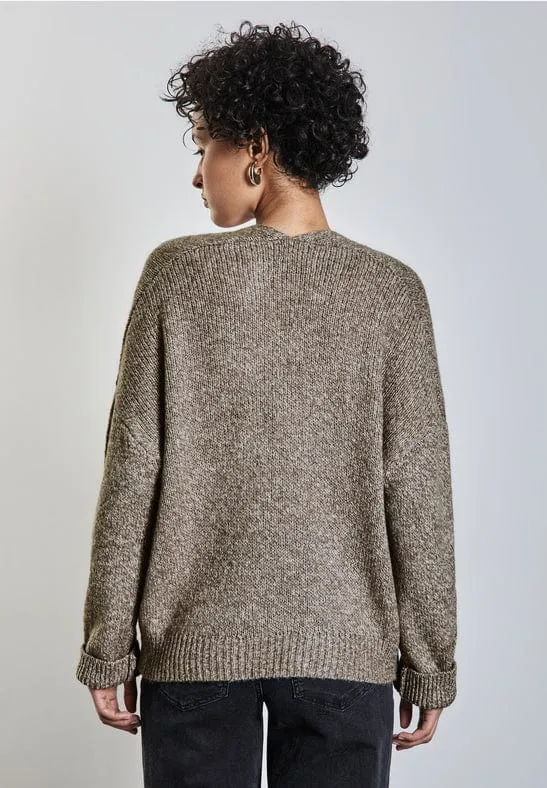 Street One Fluffy Open Cardigan