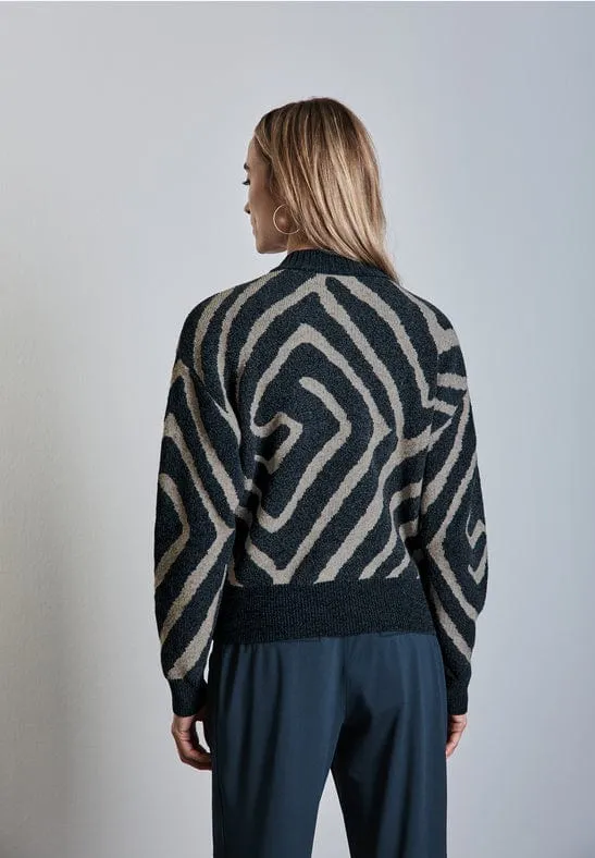 Street One Jacquard Cardigan